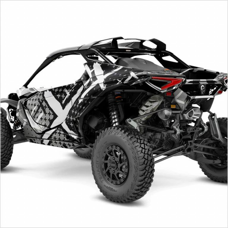 X-Design Grey XL Version for Can-Am Maverick R 2 Doors